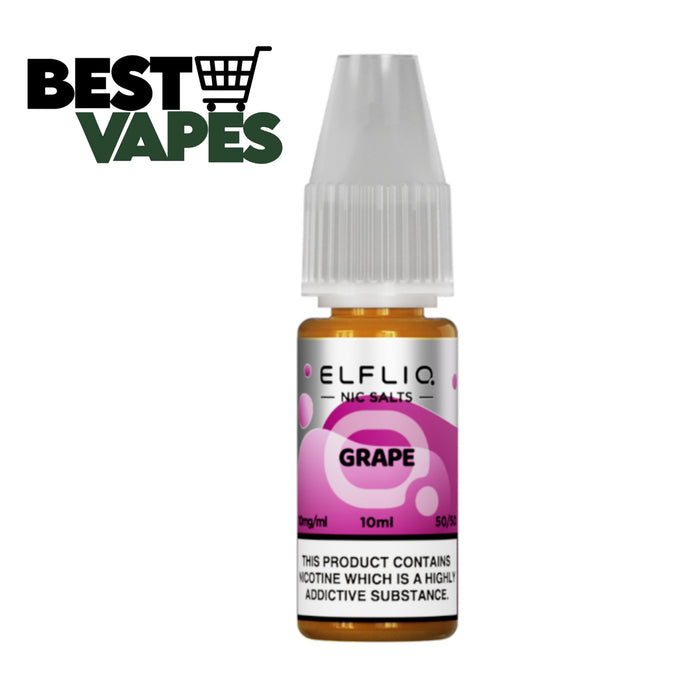 Grape Elf Bar Elfliq 10ml Nic Salt