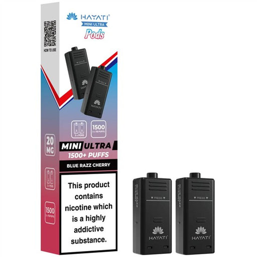 Hayati Mini Ultra 1500 Puff Prefilled Replacement Pods