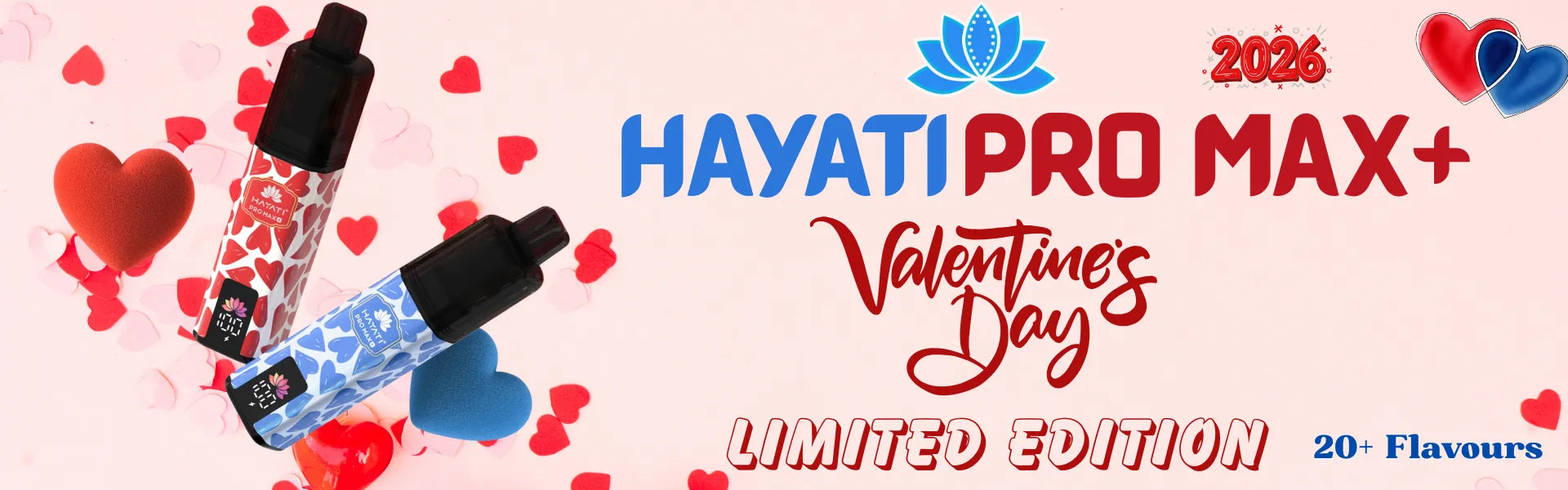 Hayati Pro Max Plus 6000 Puffs Valentines day edition
