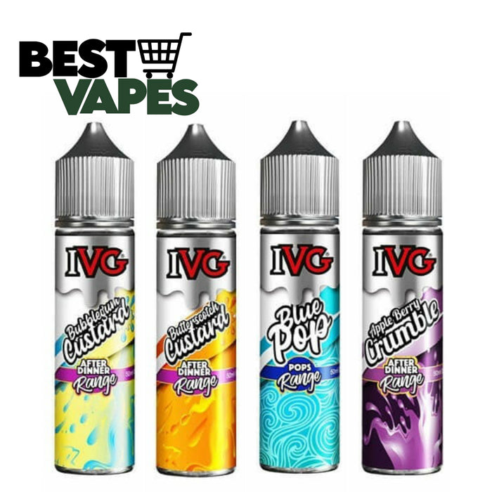 IVG E-Liquid 50ml All Ranges Shortfill