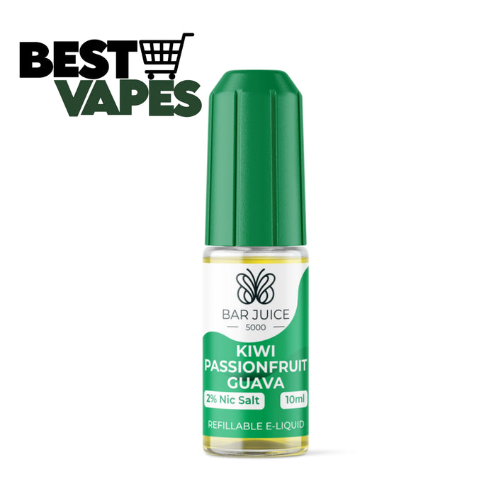 Kiwi PassionFruit Guava Bar Juice 5000 Nic Salt E-Liquid