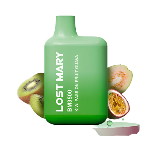 Kiwi Passion Fruit Guava Lost Mary BM3500 Prefilled