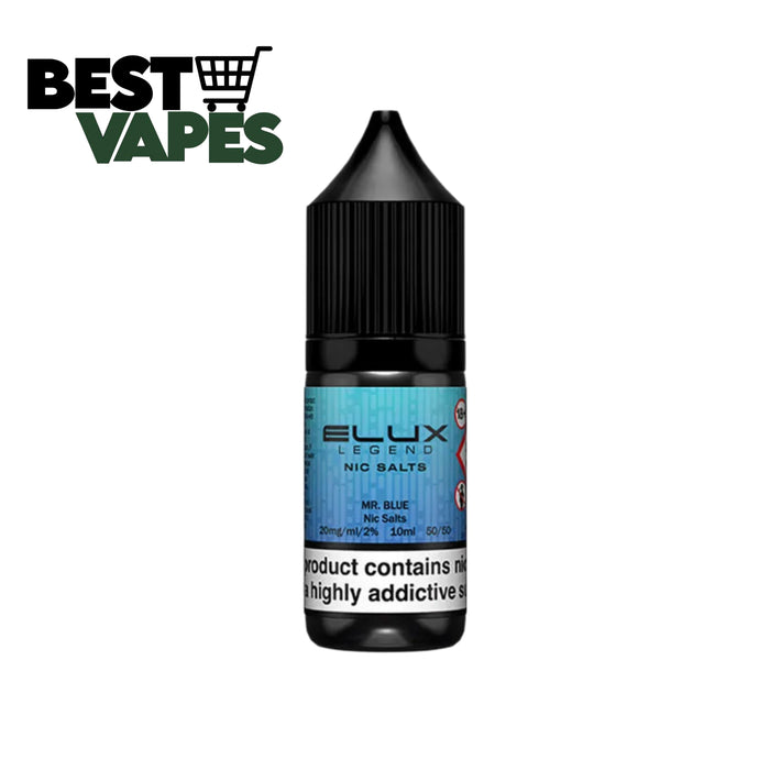 Mr Blue Elux Legend 10ml Nic Salt E-Liquid