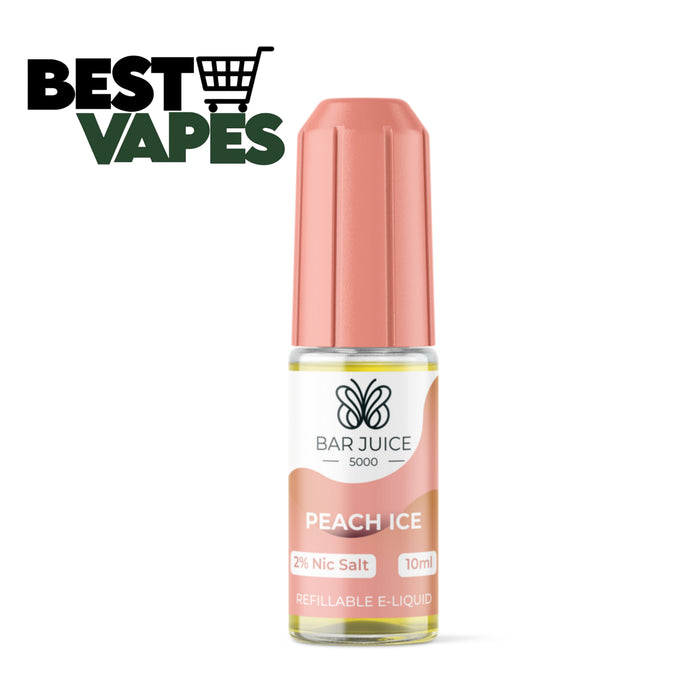 Peach Ice Bar Juice 5000 Nic Salt E-Liquid