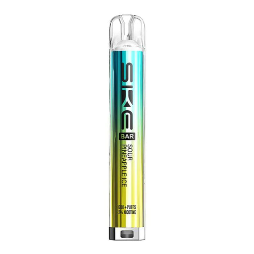 Sour Pineapple Ice SKE Bar 600 Compliant Prefilled Pod Kit
