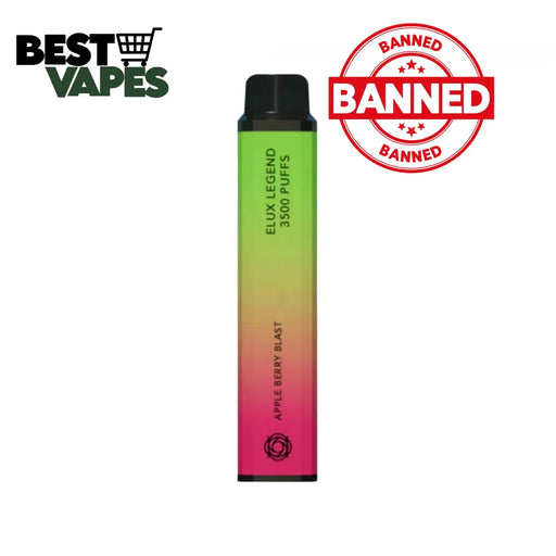 Apple Berry Blast Elux Legend 3500 Puffs Disposable Vape
