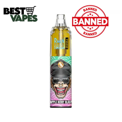 Apple Berry Blast RandM Tornado 7000 Puffs Disposable Vape