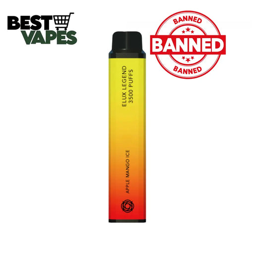 Apple Mango Ice Elux Legend 3500 Puffs Disposable Vape