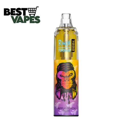 Apple Peach Pear RandM Tornado 7000 Puffs Disposable Vape