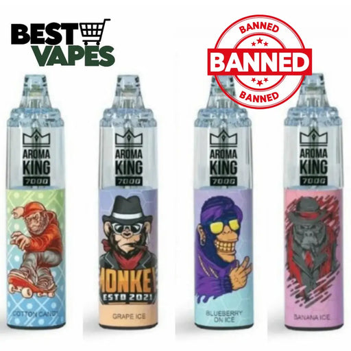 Aroma King 7000 Puffs Box Of 10 Wholesale Disposable Vape | Cheap Price