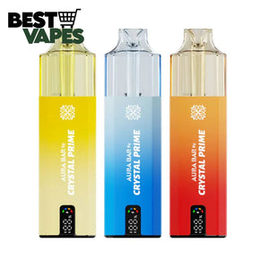 Aura Bar Crystal Prime 10000 Puffs Wholesale Vape| £8.99 Only