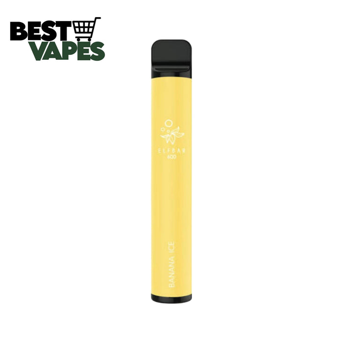 Banana Ice Elf Bar 600 Puffs Disposable Vape