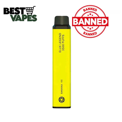 Banana Ice Elux Legend 3500 Puffs Disposable Vape