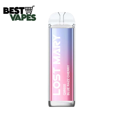 Blue Razz Cherry Lost Mary QM600 Disposable Vape | Now 5 For £20