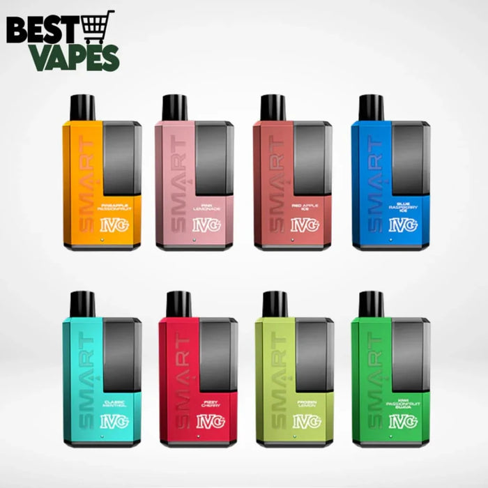 Box Of 10 IVG Smart 5500 Puffs Pod Kit | Bulk Buy Wholesale Best Vapes Box Of 10 IVG Smart 5500 Puffs Pod Kit | Bulk Buy Wholesale Best Vapes