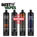 Box Of 10 VNSN Quake Pro 14000 Puffs Disposable Vape Electronic Cigarettes