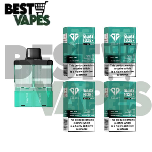Crystal Galaxy Focus 2 30K Refill Replacement Pods