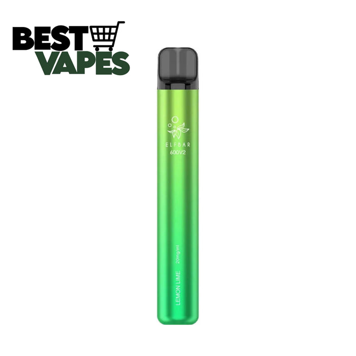 Lemon & Lime Elf Bar V2 600 Puffs Disposable