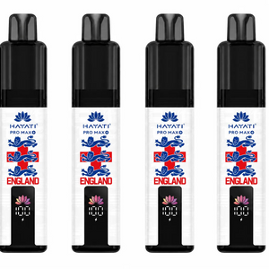 Hayati Pro Max Plus 6000+ England Edition Prefilled Pod Kit | Box of 5 or 10 | 20mg