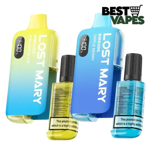 Lost Mary BM6000 Refillable Vape Kit | Best Price | £8.49 Only Electronic Cigarettes