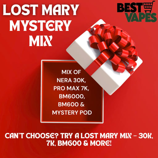 Lost Mary Mystery Mix – Vape Bundle Box of 5 or 10 | Must Try Electronic Cigarettes