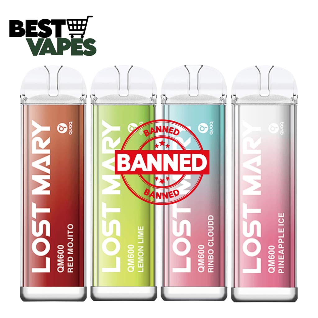 Lost Mary QM600 Prefilled Vape | 18 Flavours | Now 5 For £20