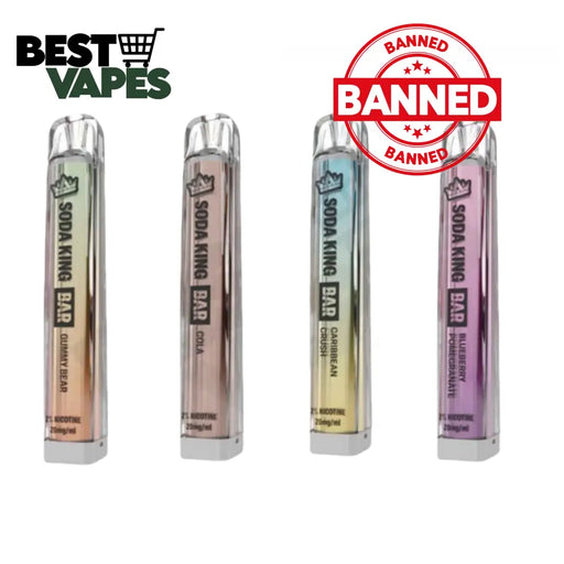 Soda King Bar 600 Puffs 