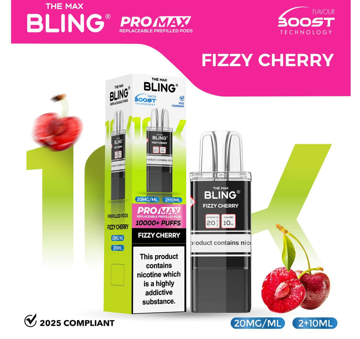 the-bling-10k-pro-max-replacement-pods-box-of-5-fizzy-cherry-bestvapes