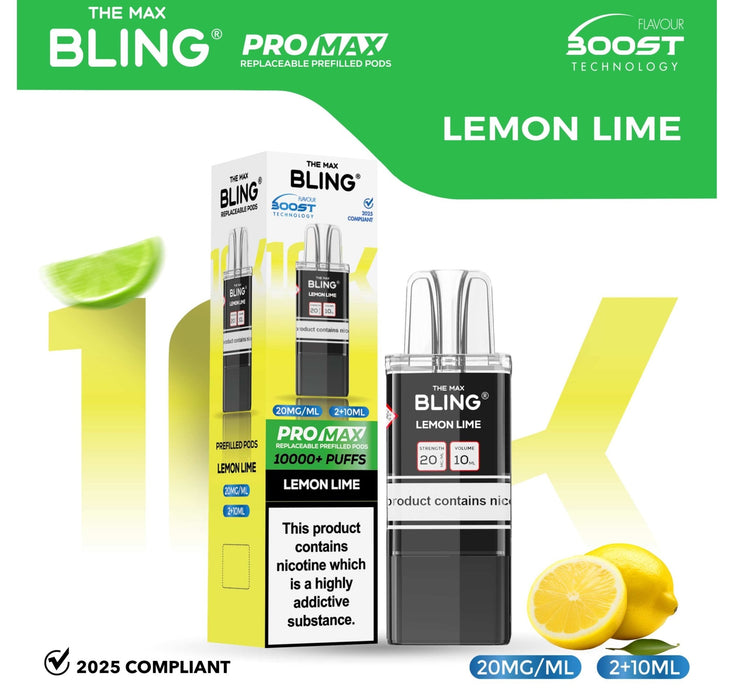 the-bling-10k-pro-max-replacement-pods-box-of-5-lemon-lime-bestvapes