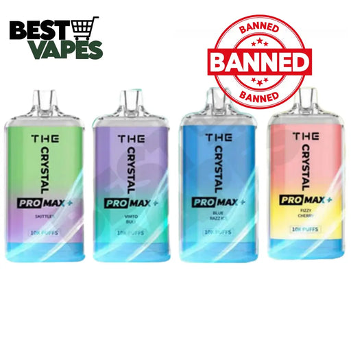 The Crystal Pro Max + WGA 10000 Puffs
