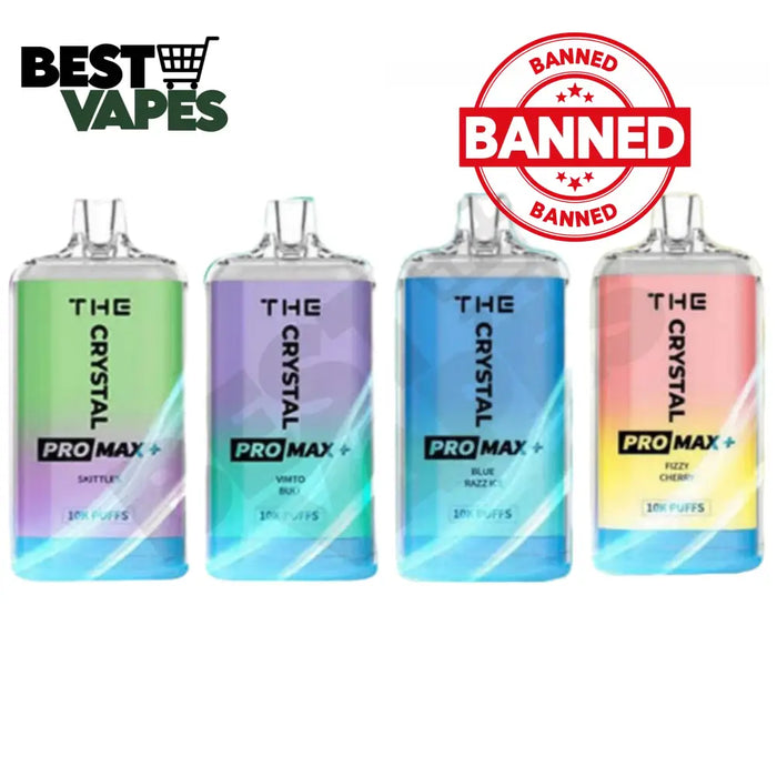 The Crystal Pro Max + WGA 10000 Puffs