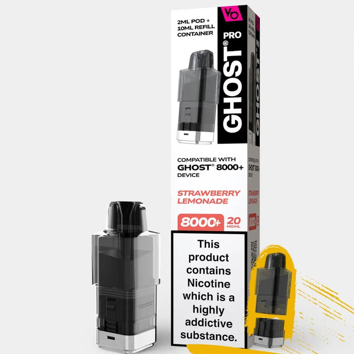 Vapes Bars Ghost Pro 8000 Replacement Pods